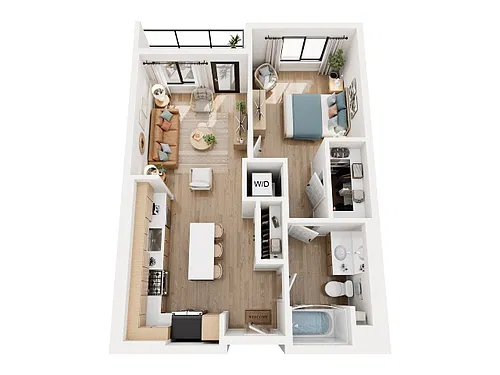 Floor plan Meridian 4