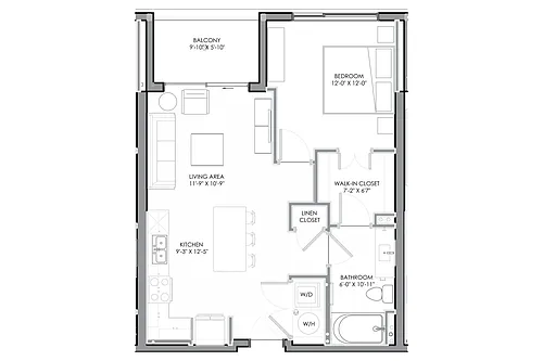 Floor plan Goldstone