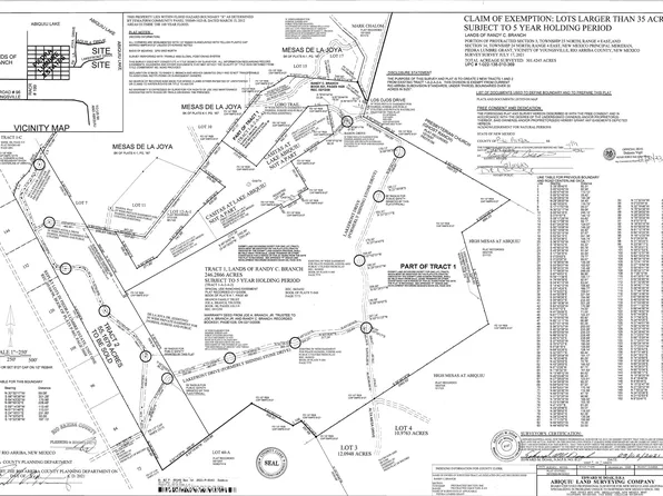 TRACT Two De La Joya St, Abiquiu, NM 87510