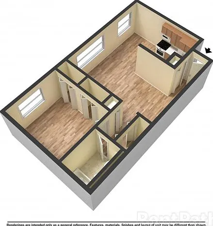 1 Bed 1 Bed