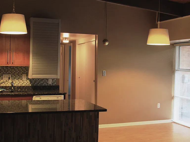 ample dining area with natural light