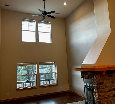 High ceilings with great natural light.