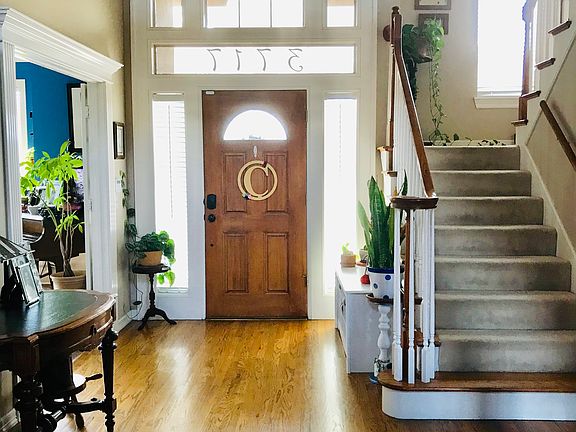 Front door & entryway