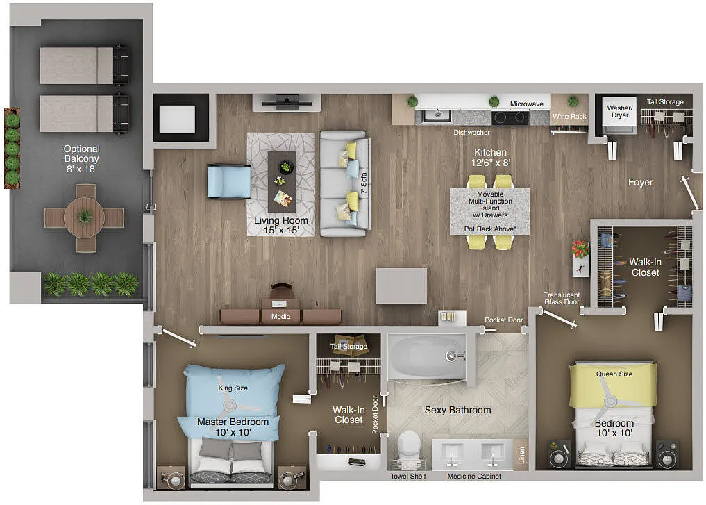 Floor plan B4p