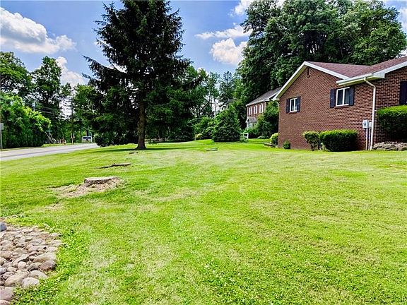 Side yard, Old plank road to the left.