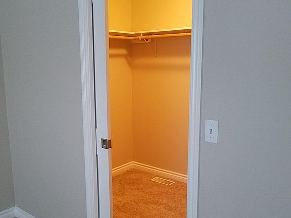 Walk in closet in Master