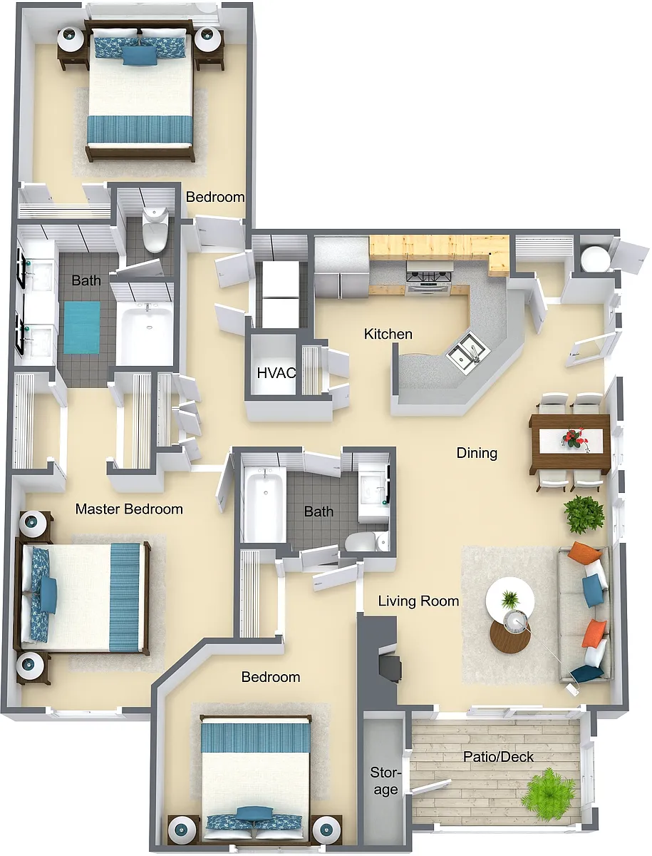 Floor plan Santa Barbara