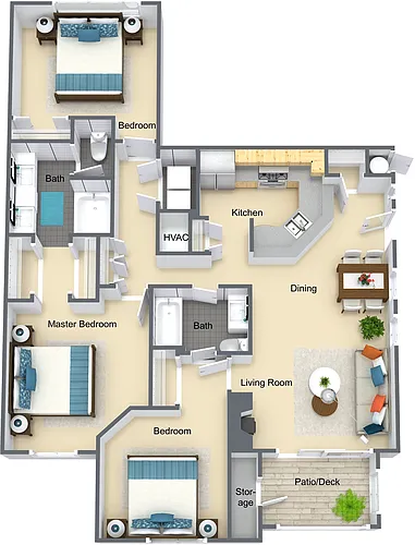 Floor plan Santa Barbara