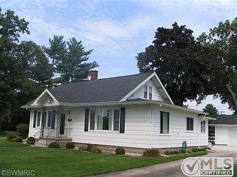 Driveway side of house.