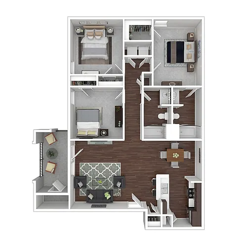 Floor plan Vanderbilt