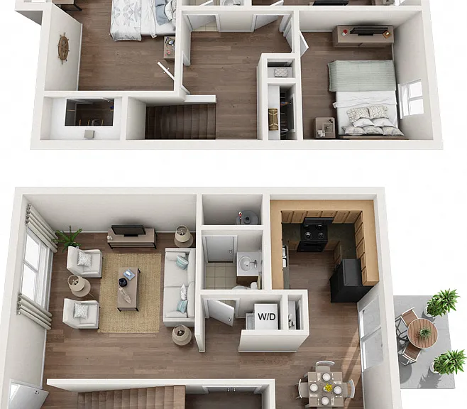 Buckroe Pointe Apartment Townhomes — Photo 33