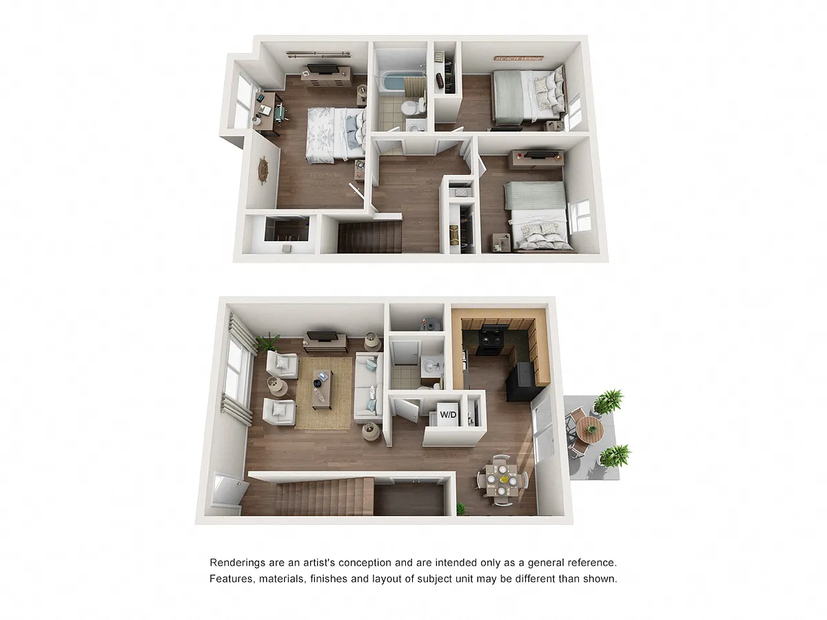 Floor plan 3 Bedroom
