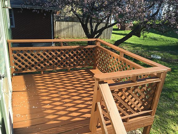 Rehab and painted deck