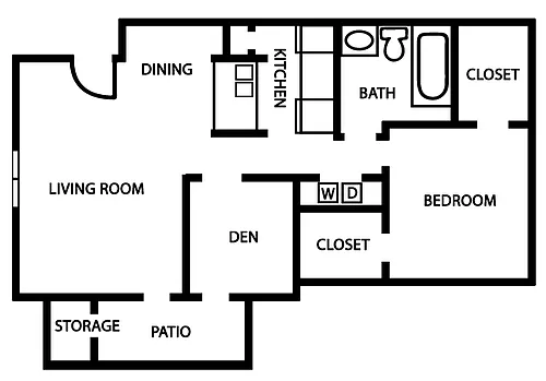 Floor plan Brookstone A3