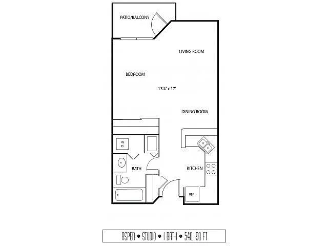 Floor plan Aspen