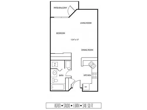 Floor plan Aspen
