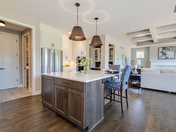 Stock photo not meant to represent final colors and finishes of home under construction.