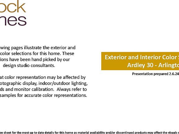 2 story home with a second floor main suite