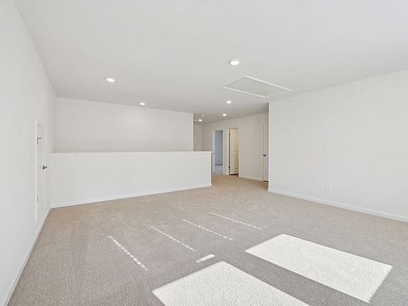 Loft in the Sherwood floorplan at a Meritage Homes community in Raleigh, NC.