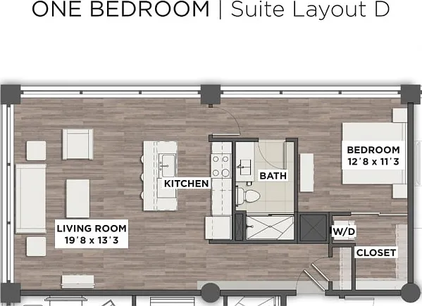 Suite Layout D Suite Layout D