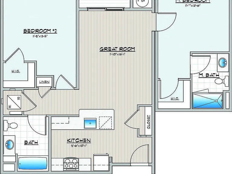 Explore this elegant two-bedroom apartment designed for optimal comfort and style. Explore this elegant two-bedroom apartment designed for optimal comfort and style.
