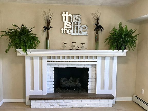 Beautiful fireplace 