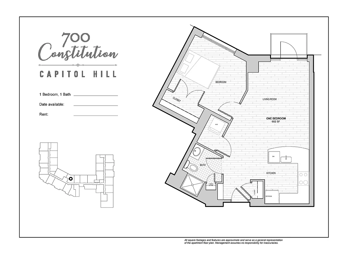 Floor plan 1B 1B (T27 - Floor4)