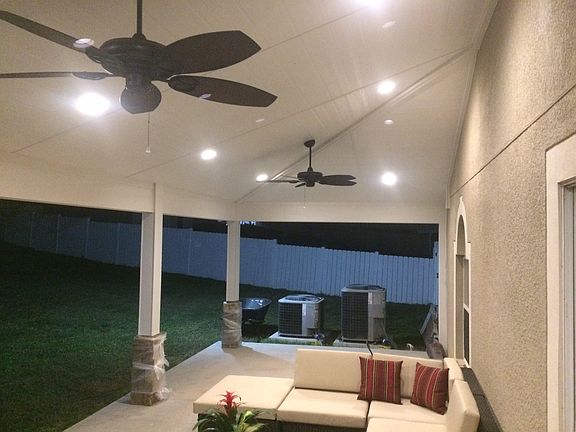 Recessed lighting & fans
