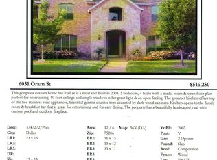 6031 Oram St, Dallas, TX 75206