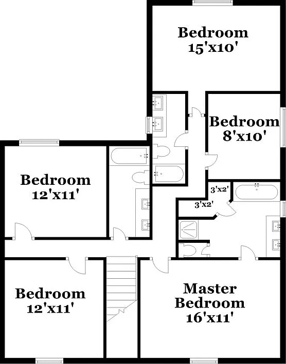 5 bed, 3.5 bath, 2857 sqft, $2,945 — Photo 3