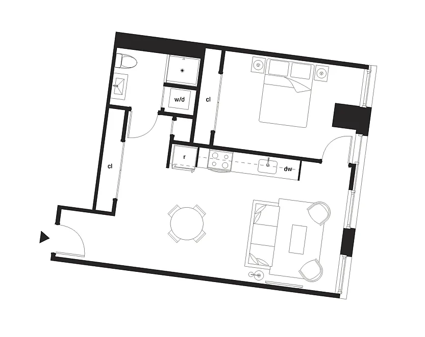 Floor plan A08