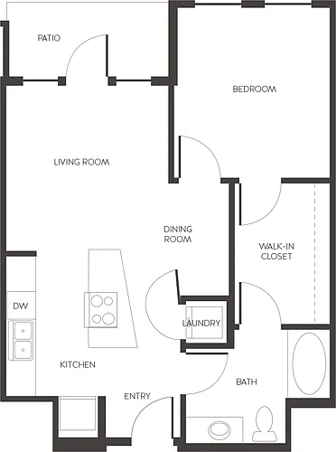 Floor plan Little Raven