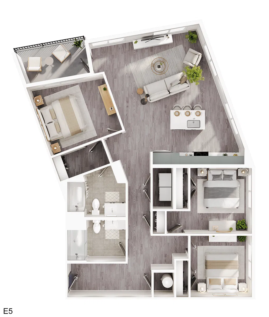 Floor plan E5