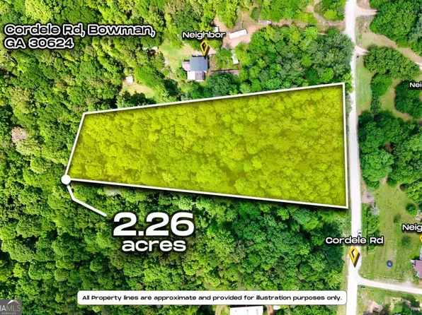 0 Cordell Rd, Bowman, GA 30624