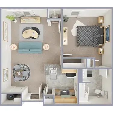 Floor plan 1/1