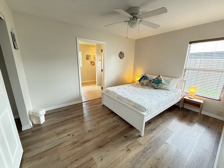 Primary bed and bath