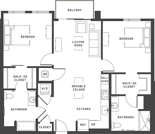 Floor plan B13a-G2B
