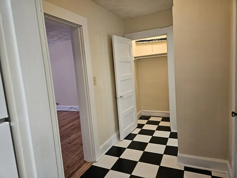 Hallway looking from Kitchen into Living Room.