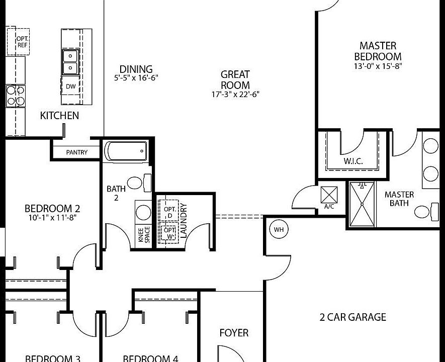 Elevation E - 1st Floor