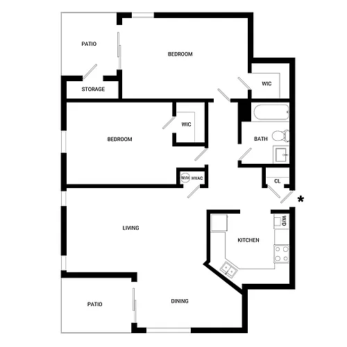 Floor plan Bismarck