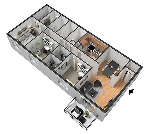 Floor plan The Spruce