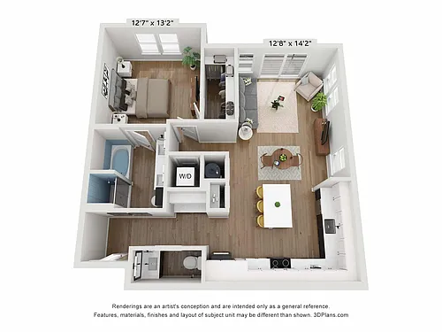 Floor plan A6 - Affordable