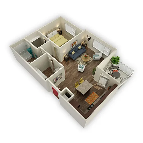 Floor plan Foothill