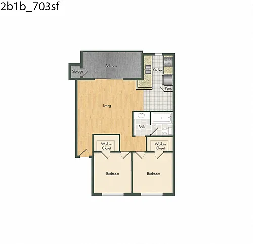 Floor plan B1 Affordable