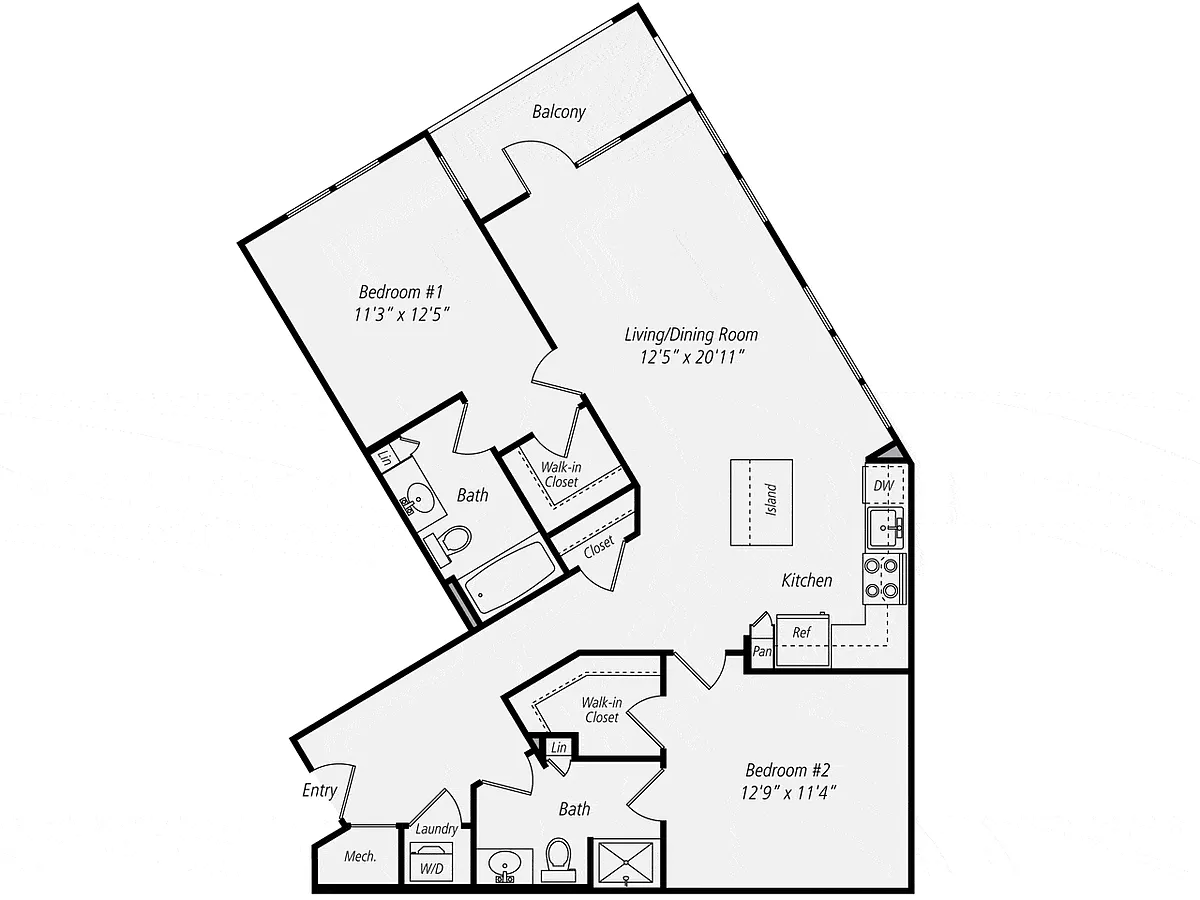 Floor plan B22