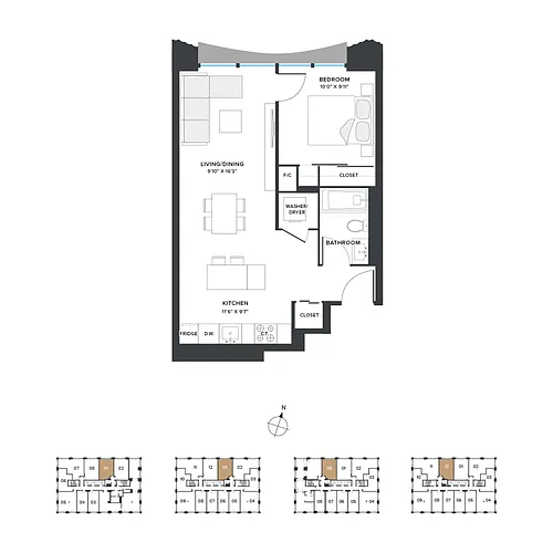 Floor plan W0901