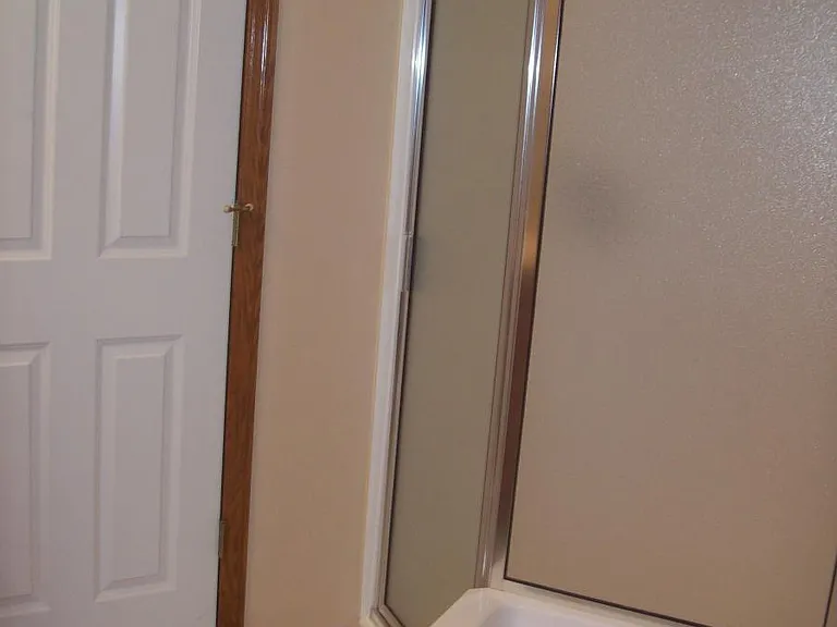 Primary shower with separate tub