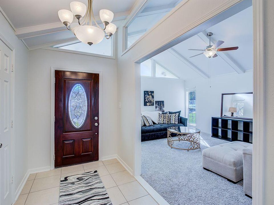 Entryway and Family Room