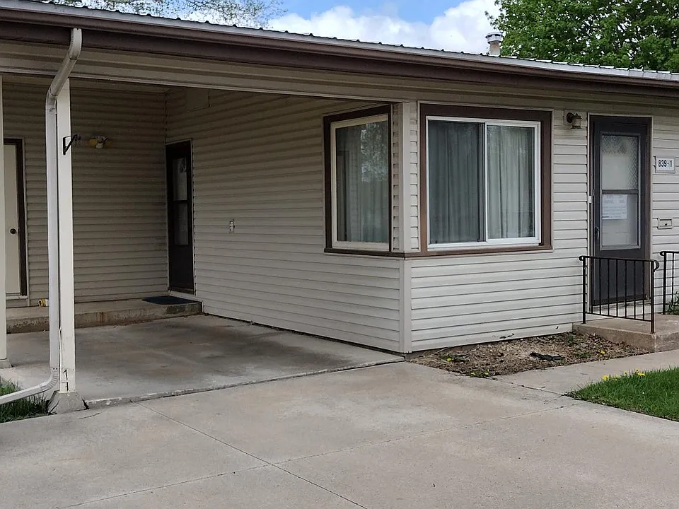Exterior of unit