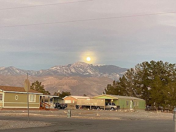 Mountain view from driveway